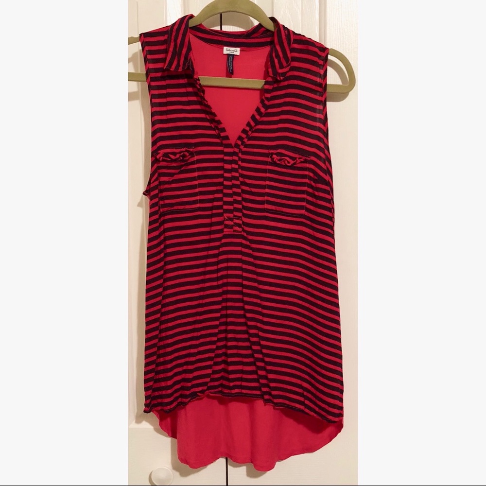 Splendid Striped Top size Large